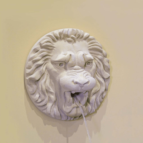 Stor løve maske - Kunst